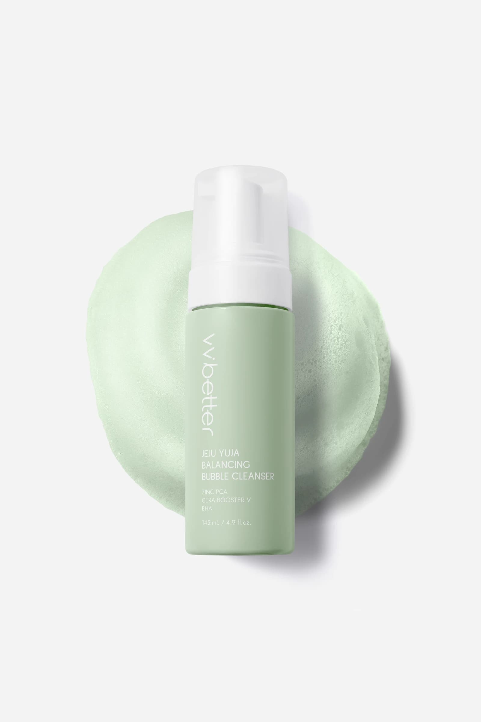 Jeju Yuja Balancing Bubble Cleanser